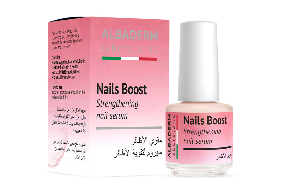ALBADERM NAILS BOOST STRENGTHENING NAIL SERUM 5 ML - Apotek Plus Pharmacy