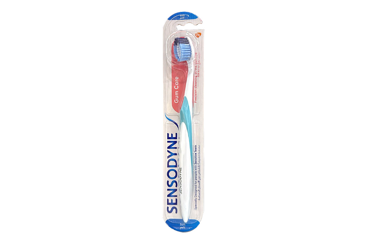 SENSODYNE TOOTHBRUSH GUM CARE SOFT COLOUR BLUE - Apotek Plus Pharmacy