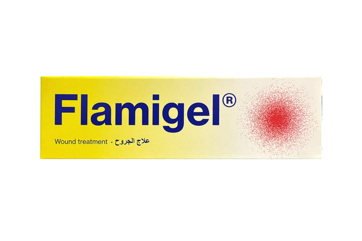 FLAMIGEL WOUND TREATMENT CREAM 50GM - Apotek Plus Pharmacy