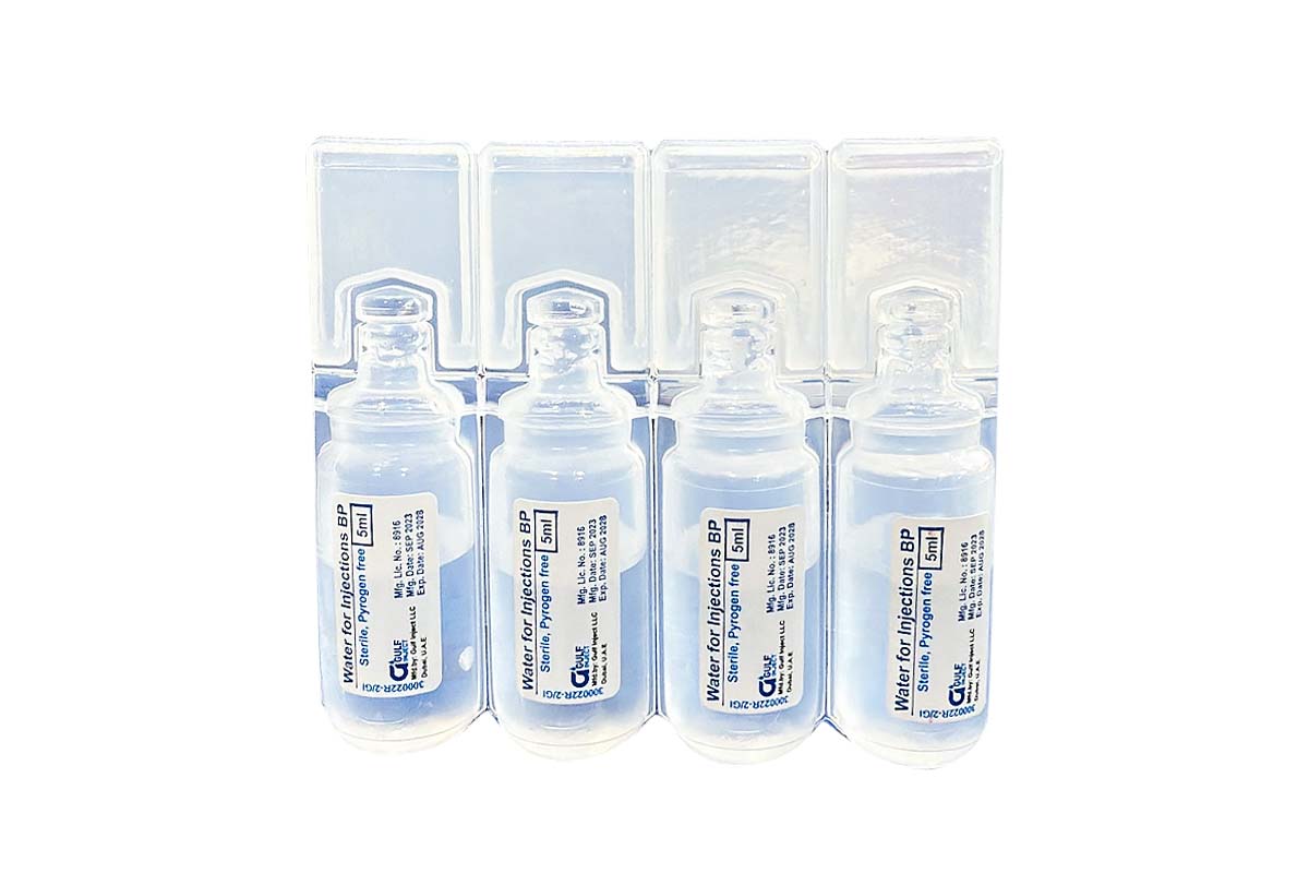 WATER FOR INJECTION 5ML - Apotek Plus Pharmacy