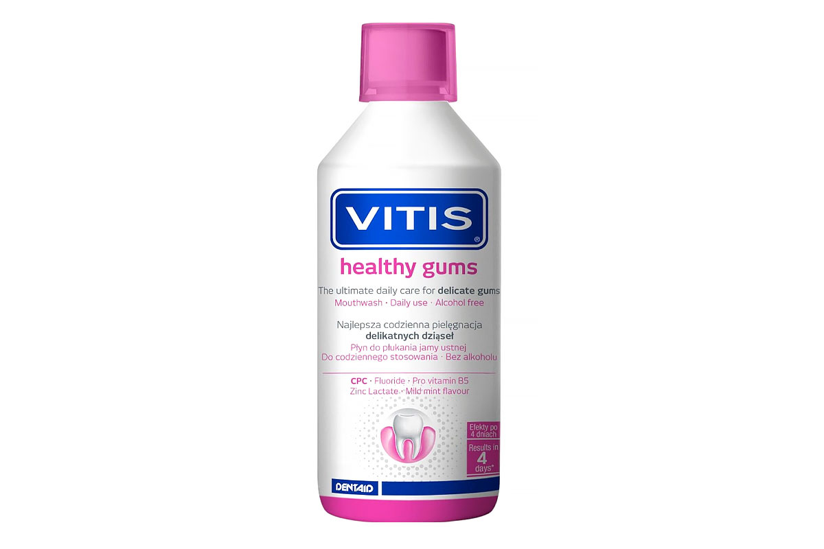 VITIS HEALTHY GUMS MOUTH WASH 500ML - Apotek Plus Pharmacy