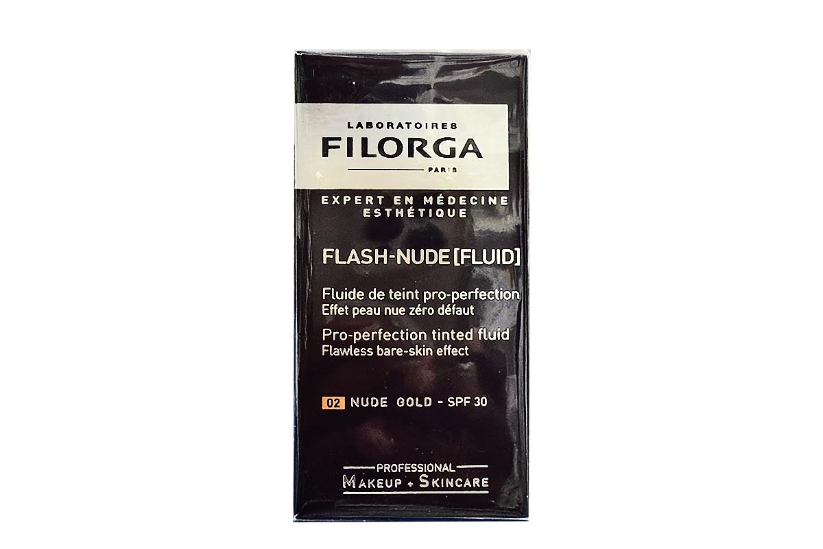 FILORGA FLASH NUDE 02 GOLD SPF 30 FLUID 30ML - Apotek Plus Pharmacy