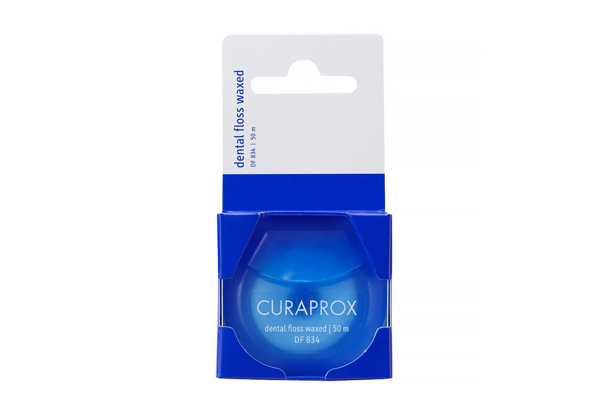CURAPROX DENTAL FLOSS WAXED 50M - Apotek Plus Pharmacy