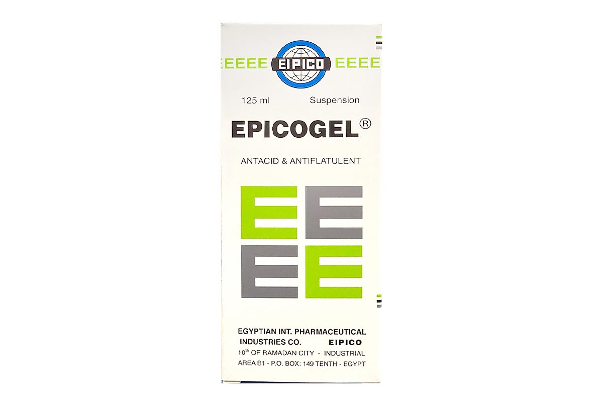 EPICOGEL ANTACID AND ANTIFLATULENT SUSPENSION 125ML - Apotek Plus Pharmacy