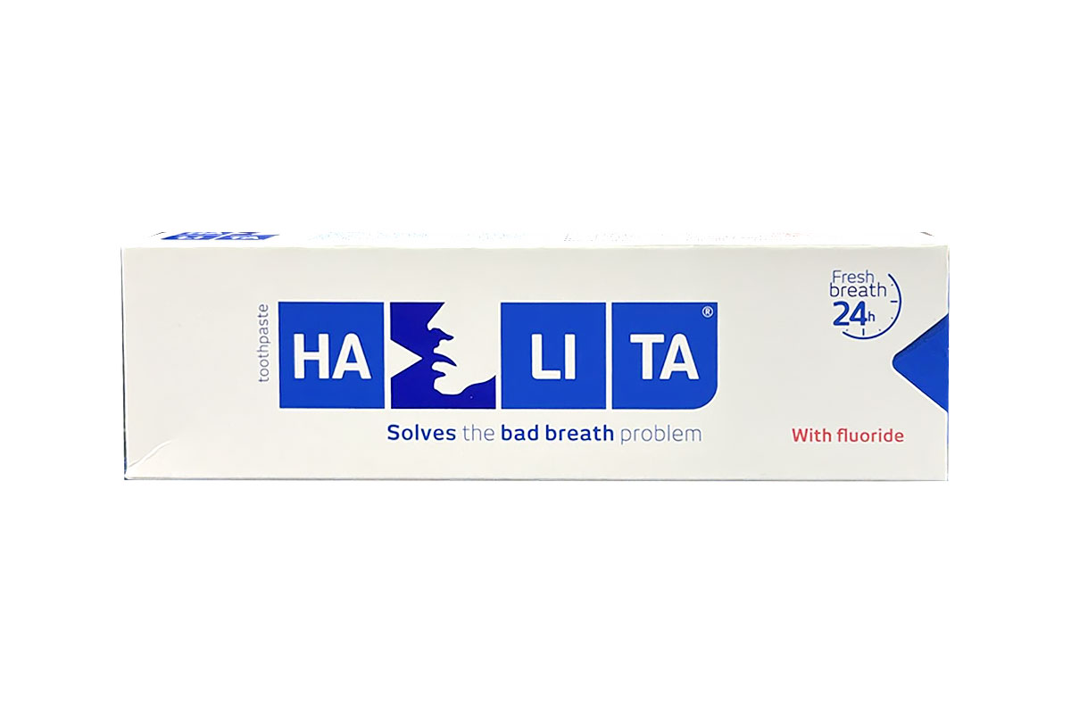 HALITA FRESH BREATH TOOTHPASTE 24H WITH FLUORIDE 75 ML - Apotek Plus Pharmacy
