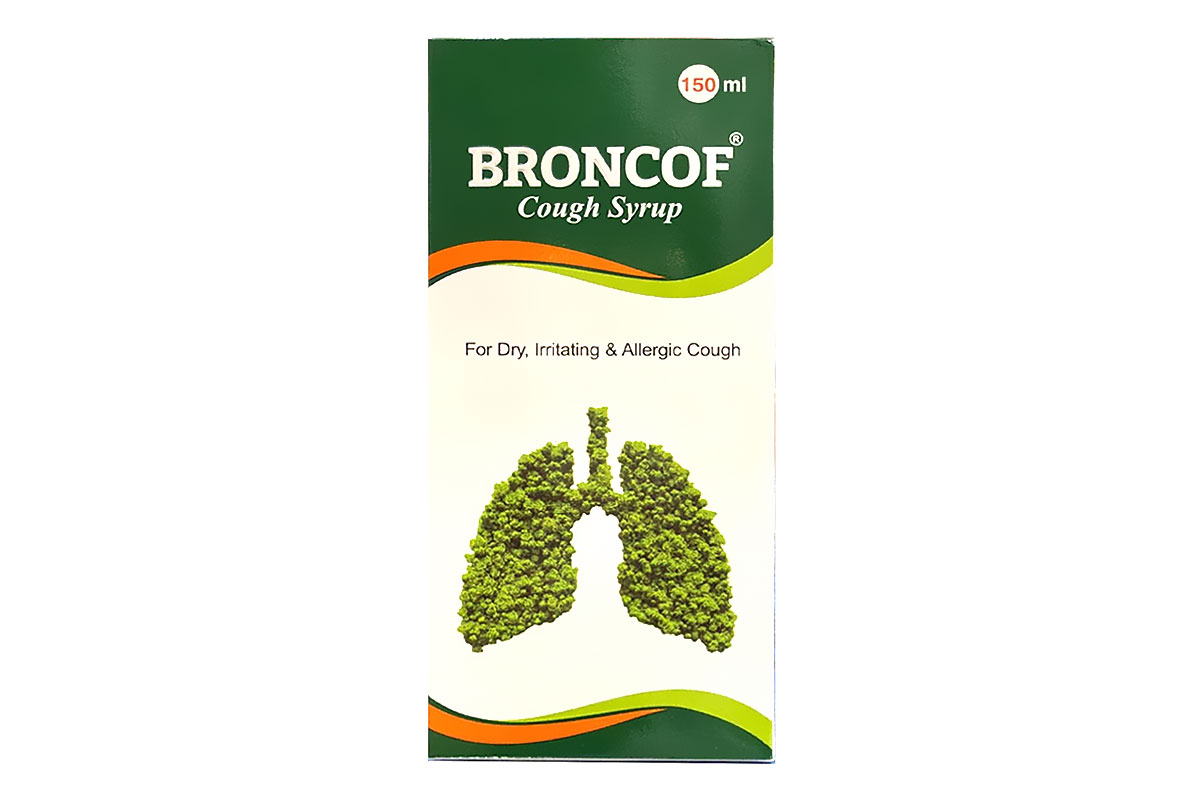 BRONCOF HERBAL COUGH SYRUP 150 ML - Apotek Plus Pharmacy