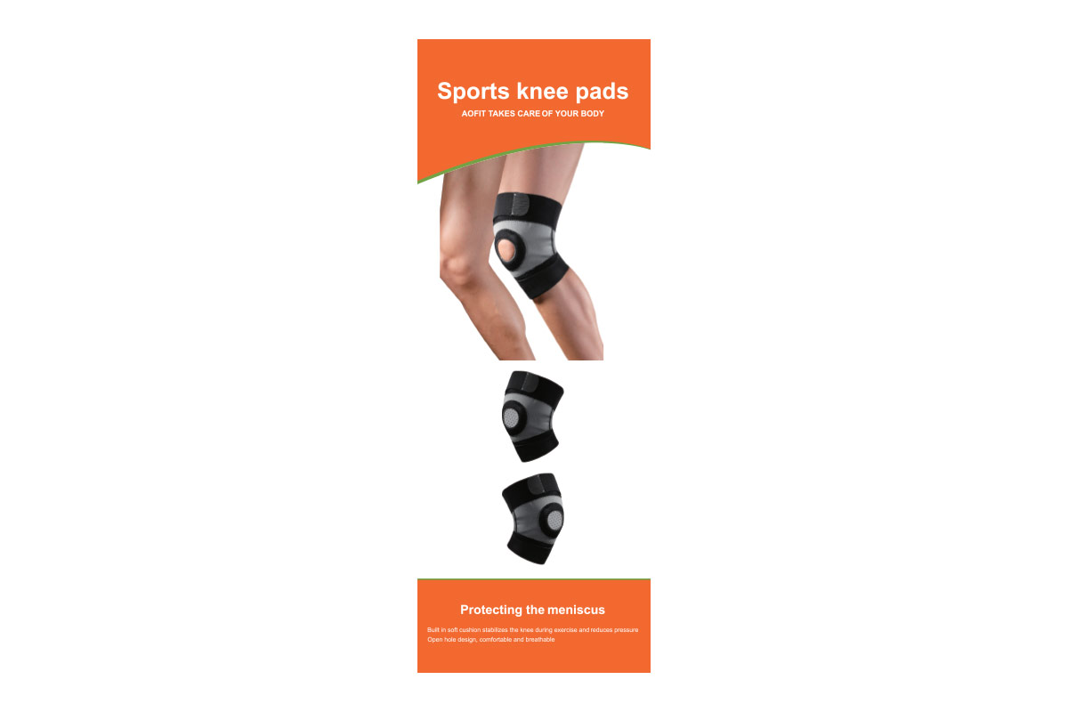 AOFIT SPORTS KNEE PADS PROTECTING THE MENISCUS ONE SIZE 1 PCS - Apotek Plus Pharmacy
