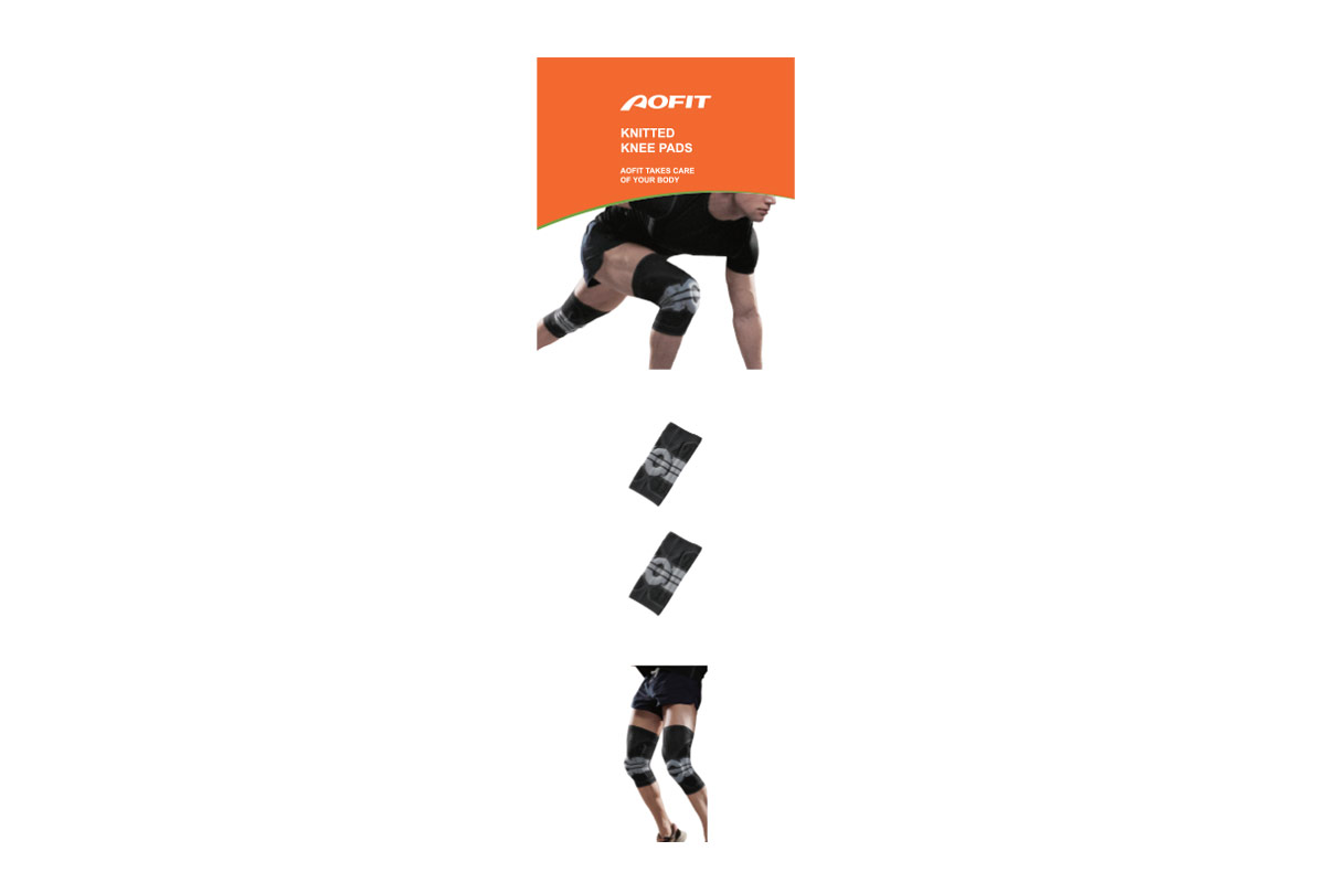 AOFIT KNITTED KNEE PADS KNEE JOINT SIZE XL - Apotek Plus Pharmacy