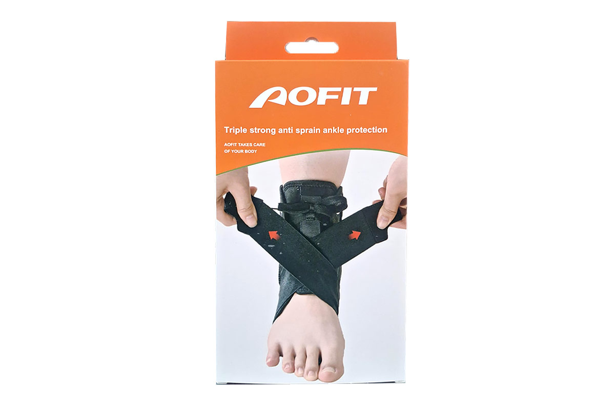AOFIT TRIPLE STRONG ANTI SPRAIN ANKLE PROTECTION SIZE M 1 PCS - Apotek Plus Pharmacy
