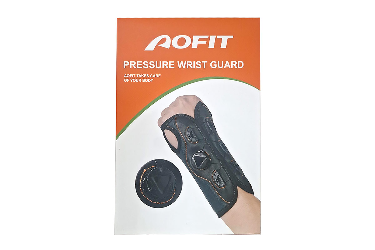 AOFIT PRESSURE WRIST GUARD FIXATION BOTH HAND 1 PCS - Apotek Plus Pharmacy