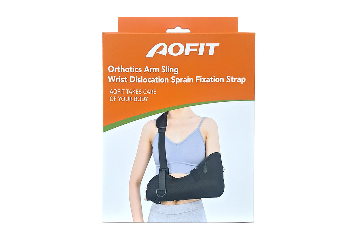 AOFIT ORTHOTICS ARM SLING WRIST DISLOCATION SPRAIN FIXATION STRAP SIZE L - Apotek Plus Pharmacy