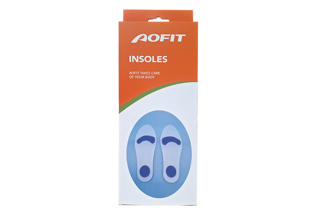 AOFIT INSOLES SILICONE GEL ARCH SUPPORT SIZE XL 2 PCS - Apotek Plus Pharmacy