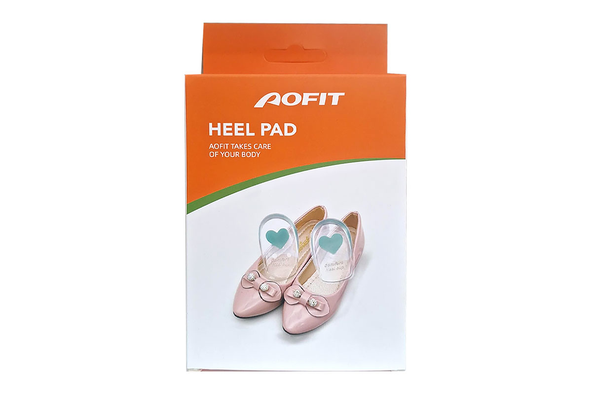 AOFIT HEEL PAD CUP SILICONE SIZE L  2 PCS - Apotek Plus Pharmacy