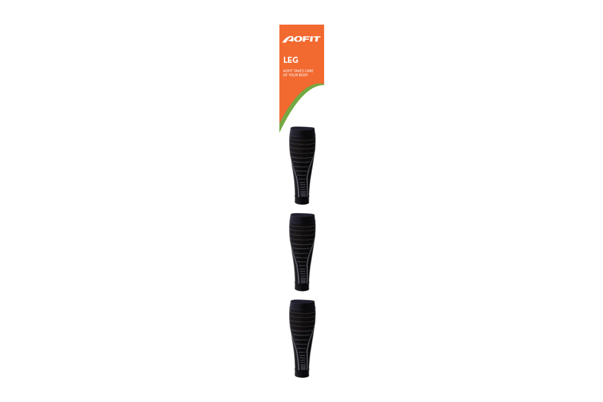 AOFIT CALF COMPRESSION SLEEVE SIZE L-XL  2 PCS - Apotek Plus Pharmacy