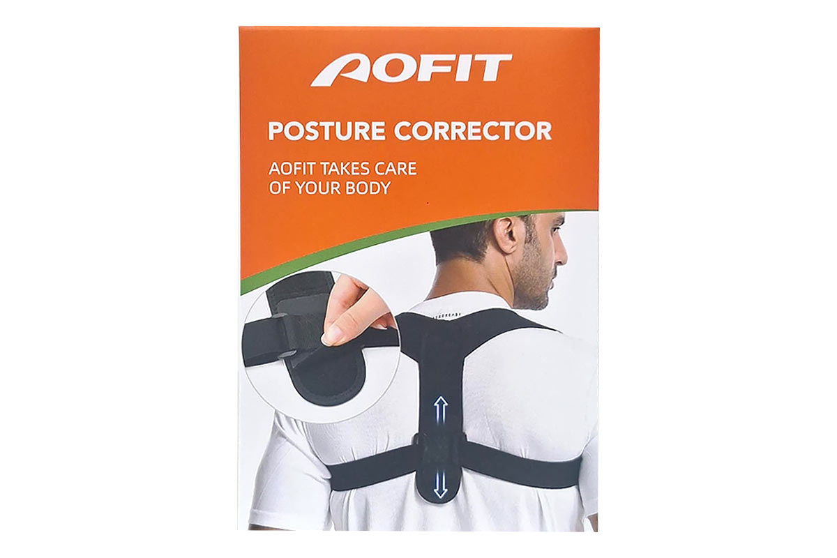 AOFIT POSTURE CORRECTOR CLAVICLE UPPER BACK - Apotek Plus Pharmacy