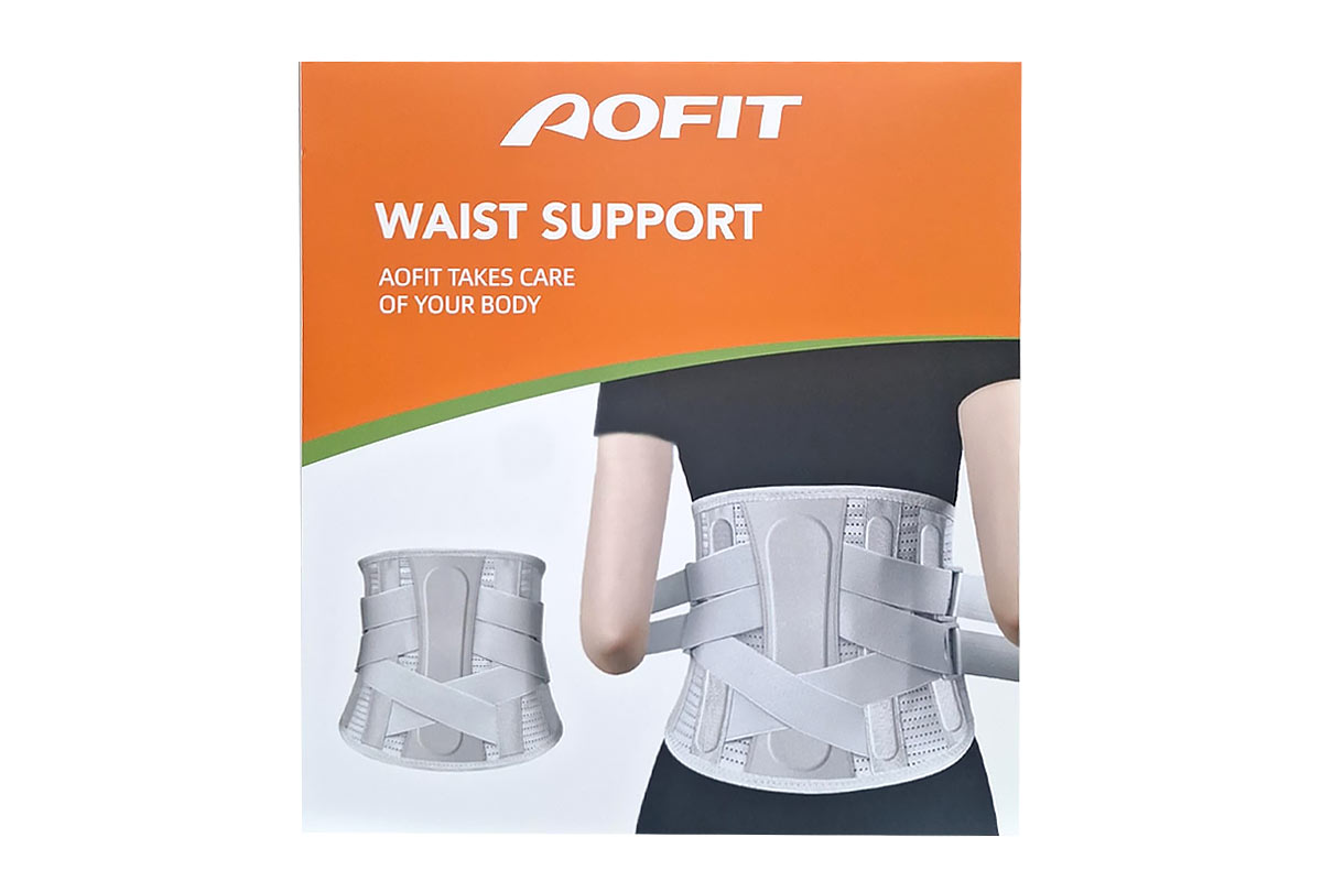 AOFIT WAIST SUPPORT ADJUSTABLE LUMBAR BRACE SIZE XXL - Apotek Plus Pharmacy