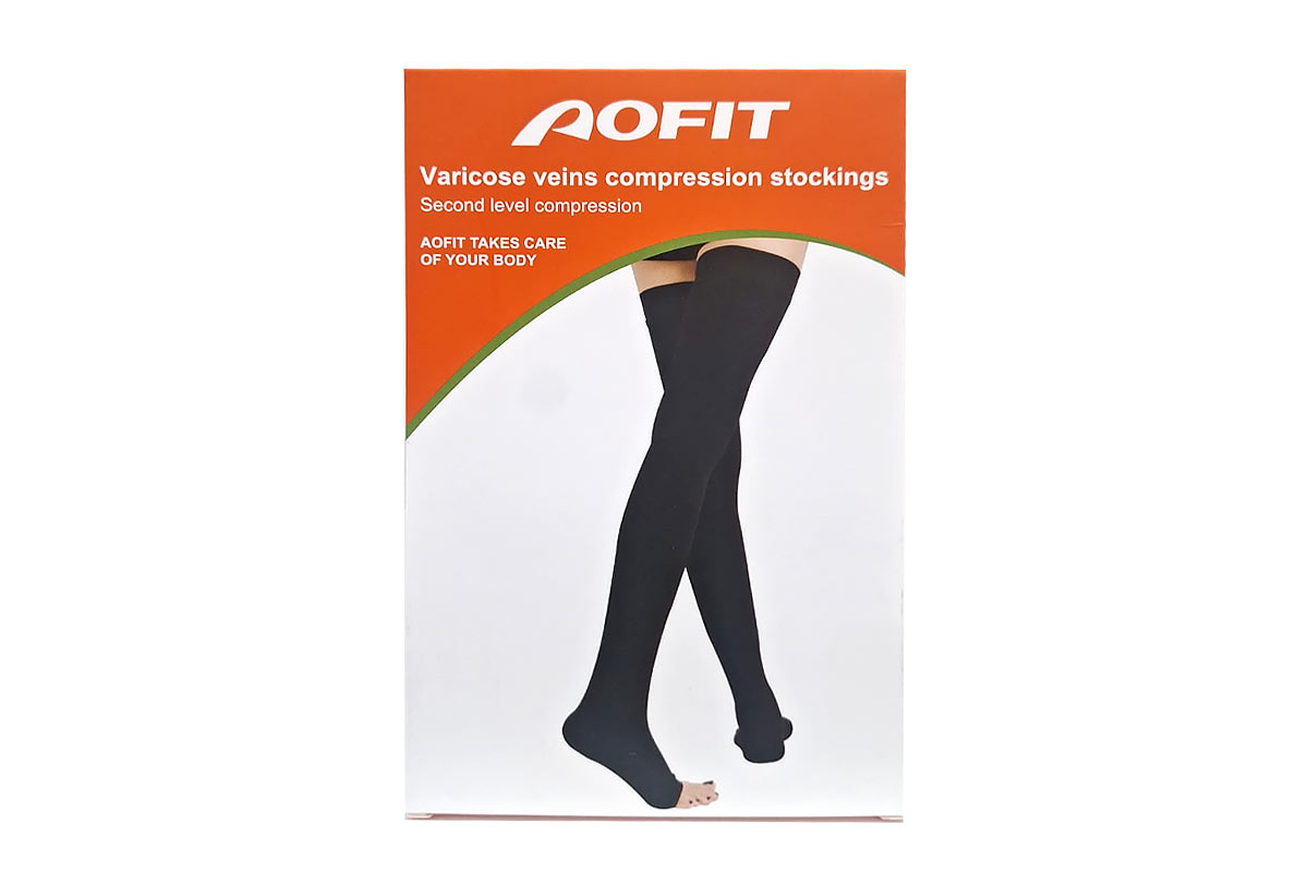 AOFIT VARICOSE VEINS COMPRESSION STOCKING SIZE XXL - Apotek Plus Pharmacy