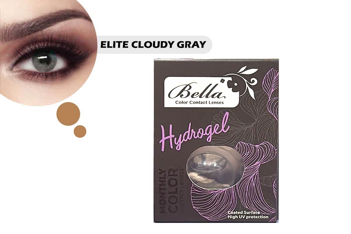 BELLA COLOR CONTACT LENSES ELITE CLOUDY GRAY - Apotek Plus Pharmacy