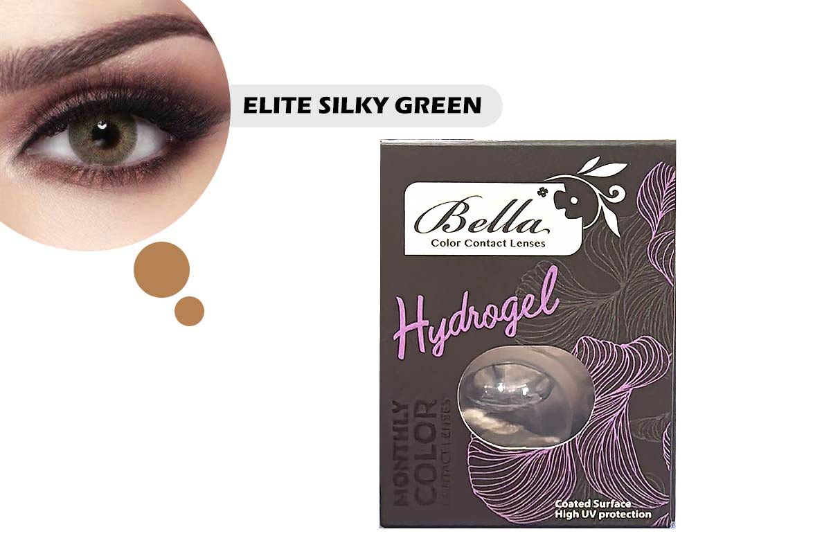 BELLA COLOR CONTACT LENSES ELITE SILKY GREEN - Apotek Plus Pharmacy
