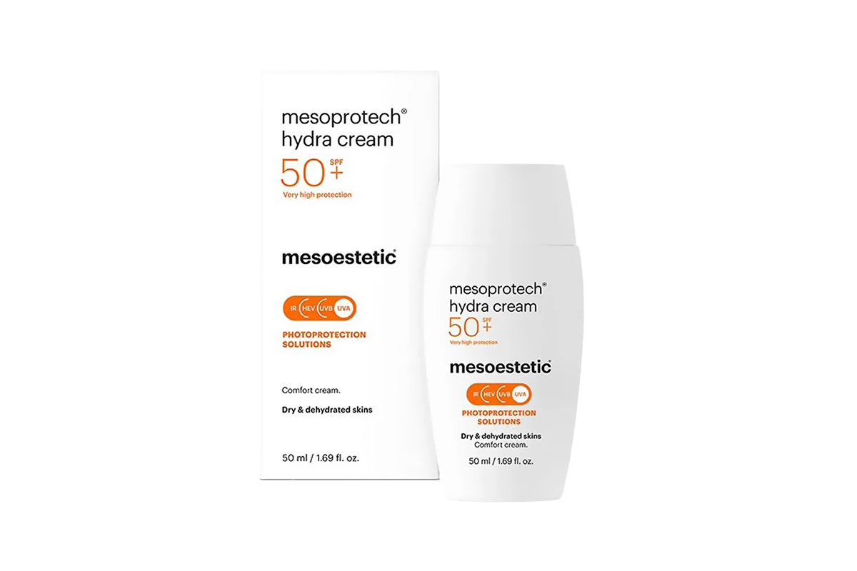 MESOESTETIC MESOPROTECH HYDRA CREAM SPF 50 PLUS FOR DRY AND DEHYDRATED SKIN 50 ML - Apotek Plus Pharmacy