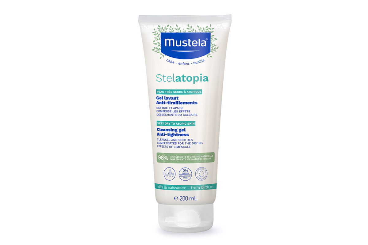MUSTELA STELATOPIA CLEANSING GEL 200 ML - Apotek Plus Pharmacy