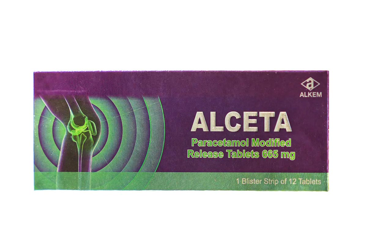 ALCETA PARACETAMOL 665MG 12 TABLETS - Apotek Plus Pharmacy