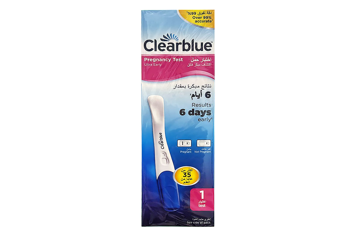 CLEARBLUE ULTRA 6 DAYS EARLY PREGNANCY TEST 1 TEST - Apotek Plus Pharmacy