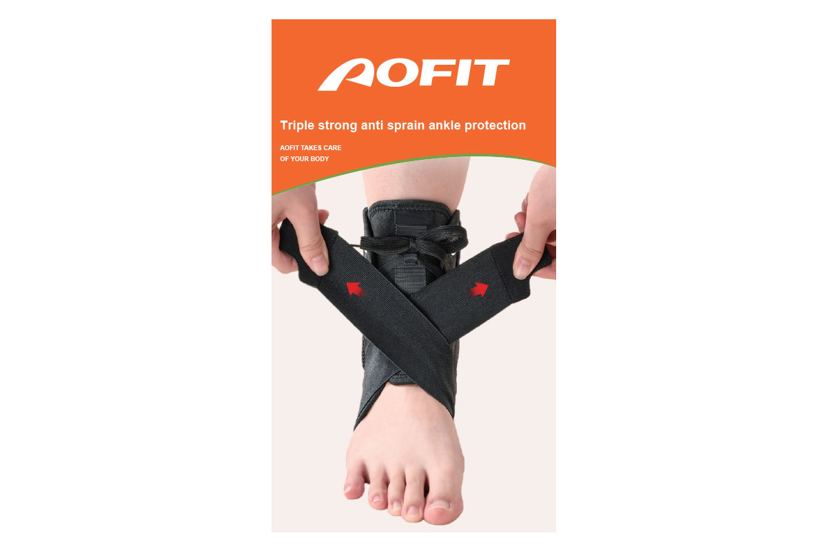 AOFIT TRIPLE STRONG ANTI SPRAIN ANKLE PROTECTION SIZE M 1 PCS - Apotek Plus Pharmacy